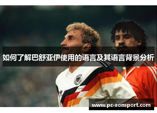 如何了解巴舒亚伊使用的语言及其语言背景分析